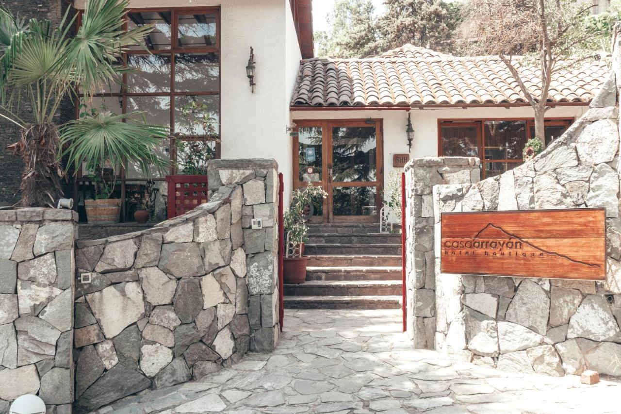 Hotel Casa Arrayan Santiago del Cile Esterno foto